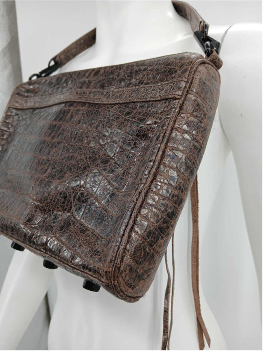 Rebecca Minkoff Brown Large Mac Altered Bag Purse - Picture 15 of 16